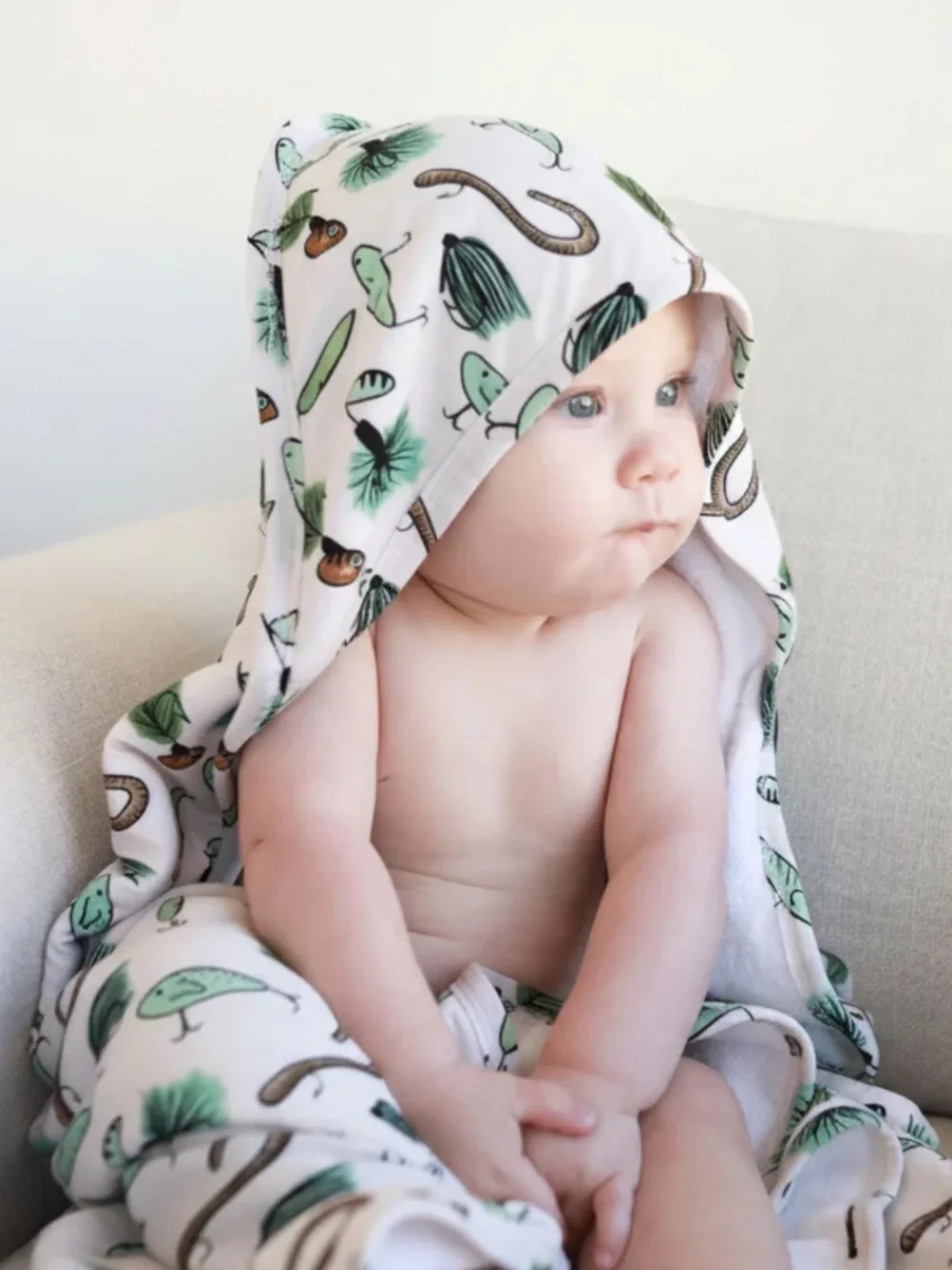 Caden Lane Baby Bamboo Hooded Towel | Tackle Box